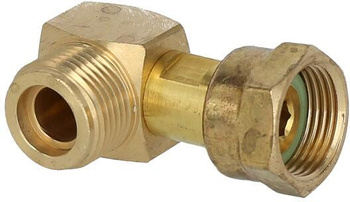Truma 90° angle screw connection for Mono/DuoControl and DuoComfort