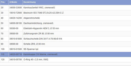 CW Marine wall socket cover, cream and white