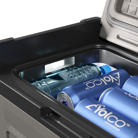 Yolco przenośna lodówka kompresorowa FCX18 18 l, kremowa