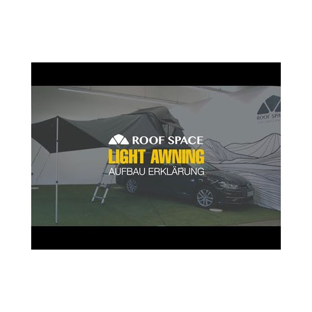 ROOF SPACE markiza dachowa teleskopowa wodoodporna ochrona przed słońcem