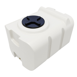 Prostokątny pojemnik 100 l UHPLAST biały