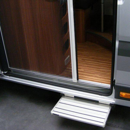 Moskitiera plisowana Horrex do drzwi przesuwnych Fiat Ducato, Peugeot Boxer, Citroën Jumper od 2007, Opel Movano od 2021, RAM ProMaster od 2013, dach H2/H3, czarna