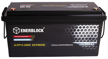 Akumulatory Enerblock LiFePO4 LITHIUM EXTREME Seria JLFP 12,8V, 200AH