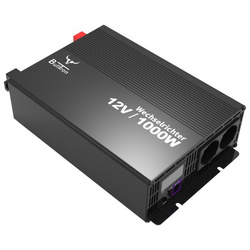 Przetwornica BullTron 1000W z podwójnym gniazdem i wyświetlaczem do kampera