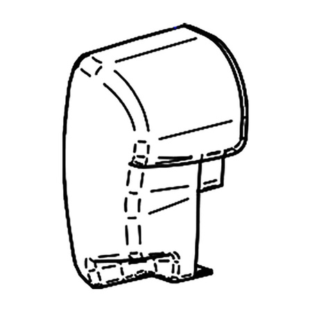 Zaślepka lewa (silnik) dla TO 8000