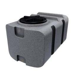 Prostokątny pojemnik 300 l UHPLAST marmurowy