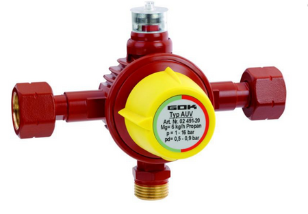 GOK 6-cylinder system 37/50 mbar, 6 kg/h