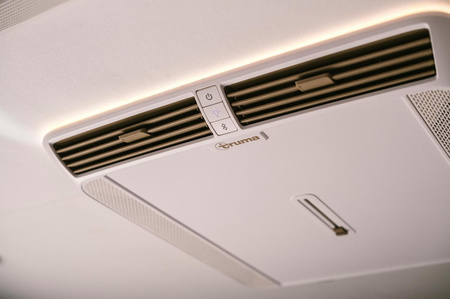Truma Aventa compact 2nd generation roof air conditioner - black, 1700 W cooling, 1200 W heating, vehicles up to 6 m