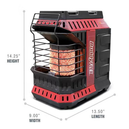 Buddy FLEX® portable radiant heater propane Indoor safe