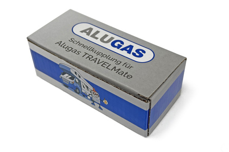 Szybkozłączka z zaworem zwrotnym do butli gazowej ALUGAS