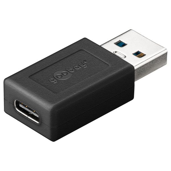 Adapter USB 3.0 SuperSpeed USB-A do USB-C wentronic szybki i uniwersalny