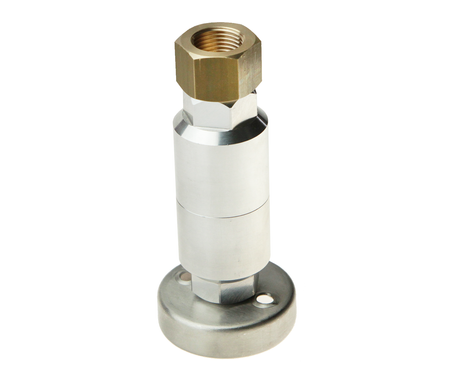 GasBank Adapter Dish z zaworem zwrotnym i filtrem 3/4" UNF JIC - butle GasBank Multi, Alugas