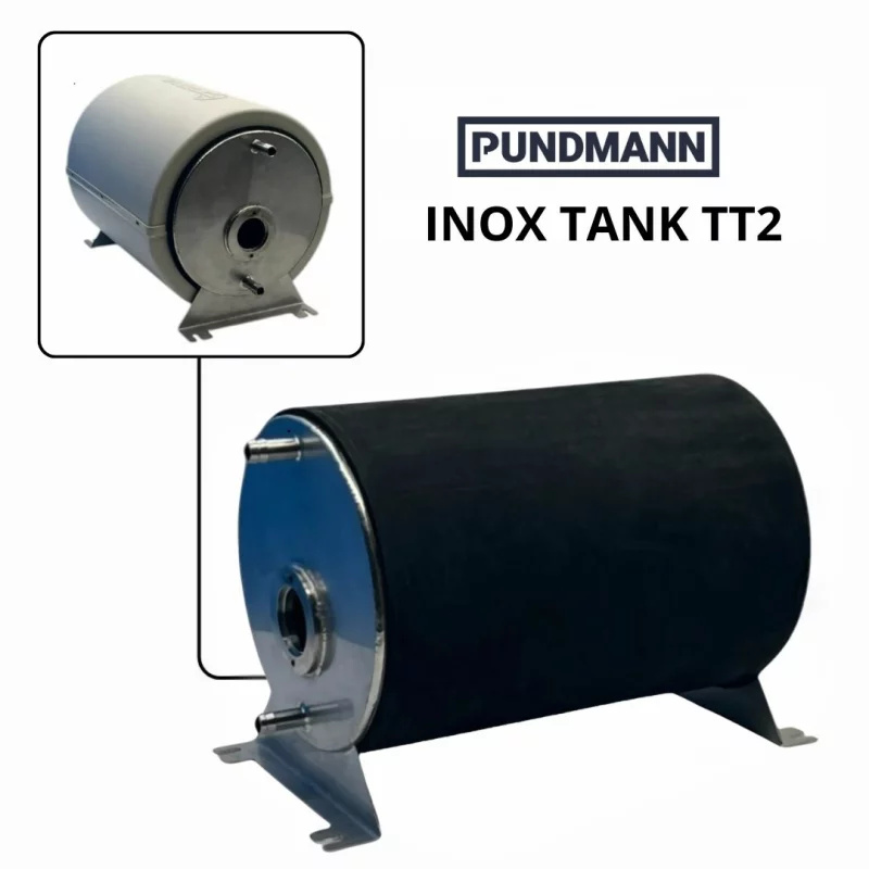 Zbiornik inox Pundmann TT2 6 l