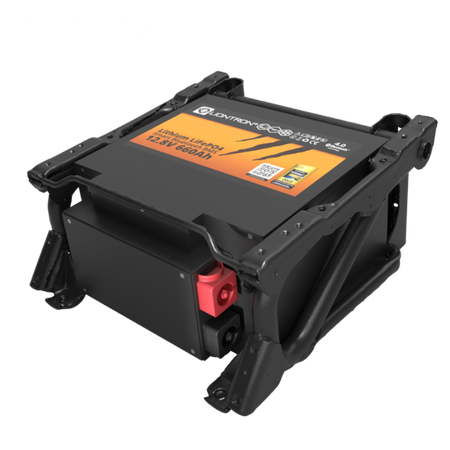 LIONTRON LiFePO4 12.8V 660Ah PRISMATIC w. Bluetooth Arctic under seat