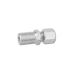 Gas fitting Ø 8 mm with smooth shank Ø 10 mm