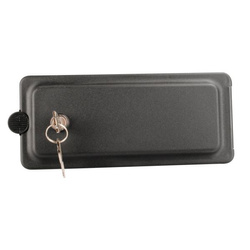 Zewnętrzna klapka serwisowa z obudową Reich z kluczykiem czarna