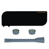 Base Plate with Magnet MagSpike Set M+ with Integrated Hooks, black