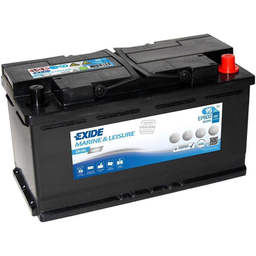 Akumulator EXIDE Dual AGM EP 800 92Ah