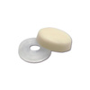 Screw cap white Ø13 100 pcs.