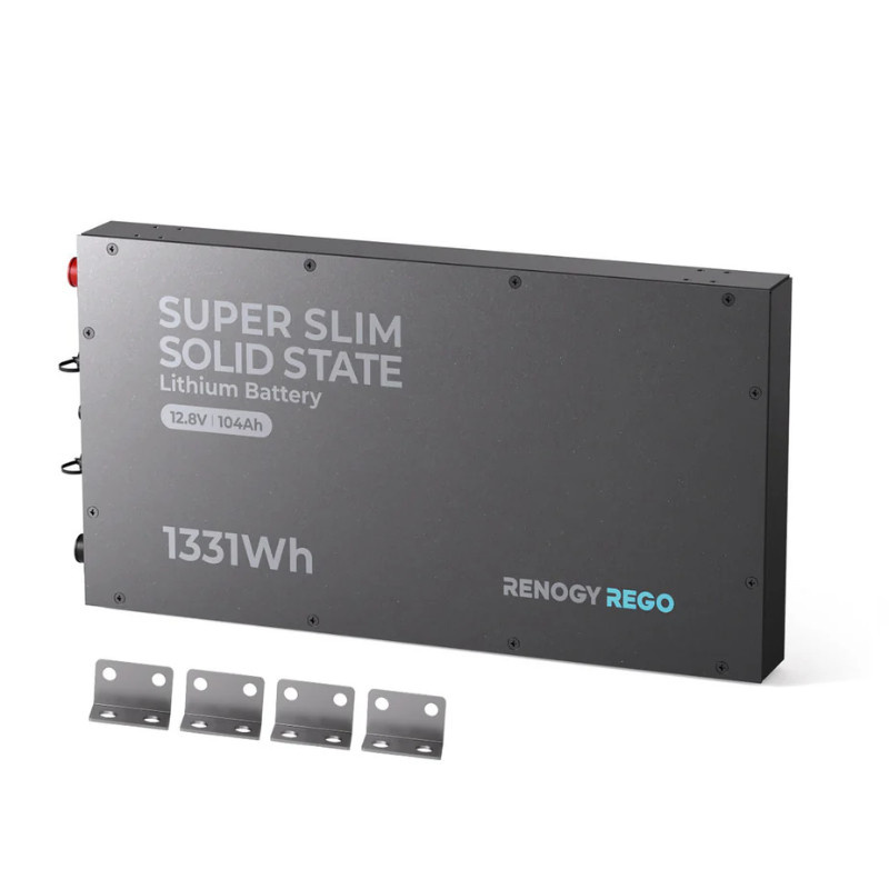 Akumulator Renogy REGO 12V 104Ah LiFePO4 z samonagrzewaniem