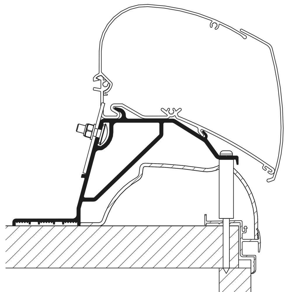 Adapter dachowy Hobby marki Thule