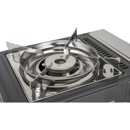 Brunner Devil SD NG cartridge gas stove - 1 burner 2.2 kW, flame failure device, piezo ignition, carry case