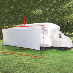 Ściana przednia 4,5 x 1,4 m