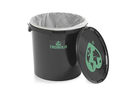 TROBOLO Solids container 22 l with closure for KersaBœm separating toilets and DIY
