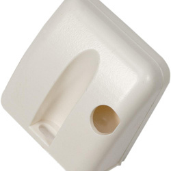 Wspornik bez dodatkowego mocowania, prawy, do rolet Remiflair, kremowy