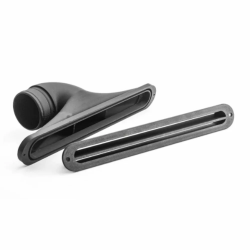 Wylot powietrza o przyłączu 90 stopni z pokrywą lamelową 25cm do przykręcania