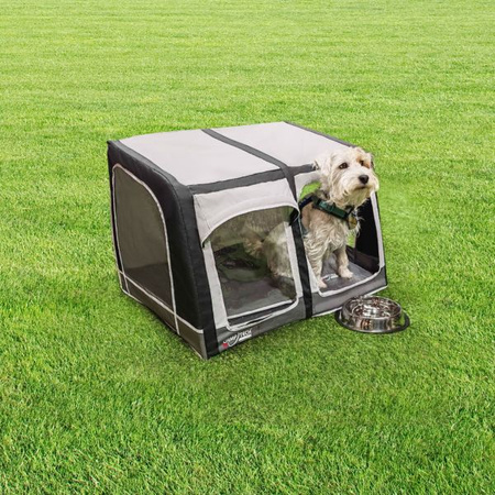 CAMPTECH dog tent - 98 x 67 x 71 cm, steel frame, waterproof and breathable fabric, 4.1 kg