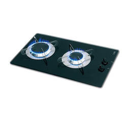 Crystal 2-burner hob