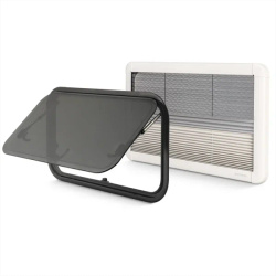 Zestaw Atlas okno ścienne + roleta 700x300 beżowy