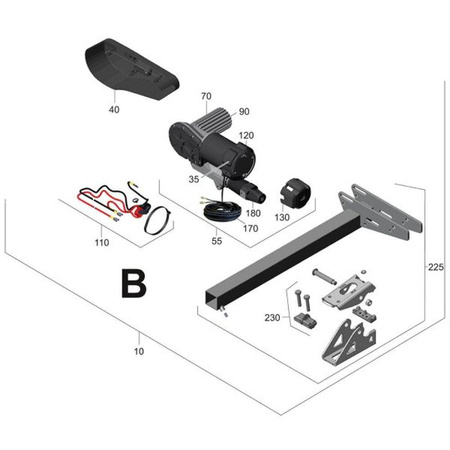 Jednostka napędowa B