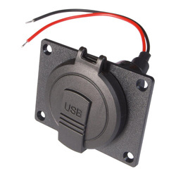 PRO CAR Power USB-C/A Double Socket with Lid IP 54