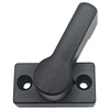 Door Connecting Latch, black, 11 mm