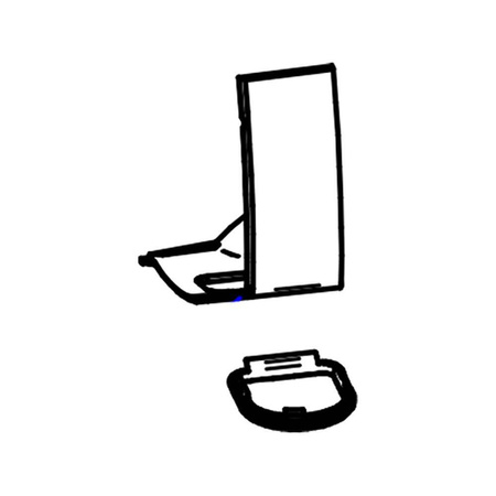 Pokrywa przekładni dla pokrywy silnika TO 5200, antracytowa