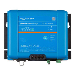 Victron Phoenix Smart IP43 12/50 (3) 120-240V ładowarka 12 V 50 A, 3 wyjścia, Bluetooth