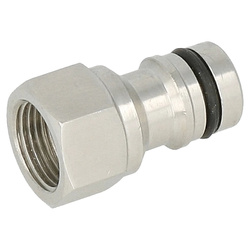 goodguards Quick Coupling Stainless Steel 3/8" Silver 40 mm 80 g