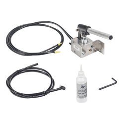 Hand pump for emergency operation to LevelC