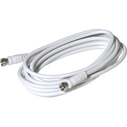 Kabel satelitarny ze złączami F 3,75m 140g