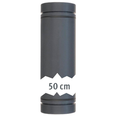LILIE Rura GrauGELB 40 mm 50 cm z O-ringami - system odprowadzania wody szarej