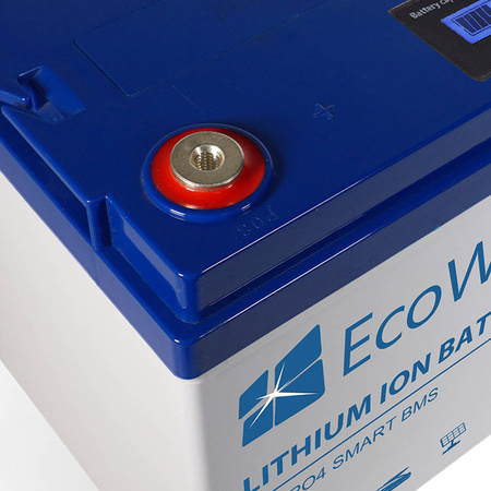 EcoWatt 100Ah Akumulator LiFePO4 12.8v BMS + LCD