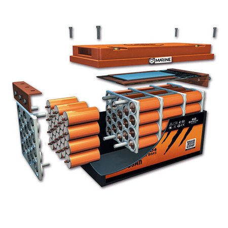 Akumulator Liontron Marine z BMS - 12,8 V / 55 A