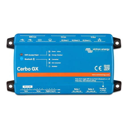 Victron Cerbo GX MK2 centrum komunikacji i monitoringu systemu, Bluetooth, WiFi, VRM