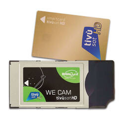 WE CAM Tivùsat HD z kartą