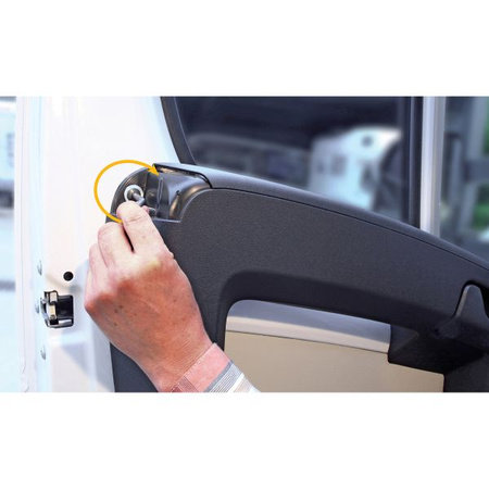 Anti-Theft Locks for Driver's Cab Doors