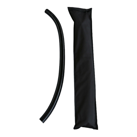 horntools Shower Tent Floor Horizon Black Polyester PES