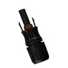 LILIE MC4 Connector Plus - złącze solarne MC4 dodatnie czarne, do 10 mm²