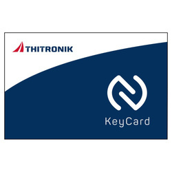 THITRONIK Karta transpondera NFC ciemny niebieski